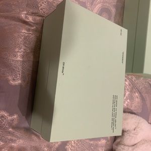 Off white shoe box